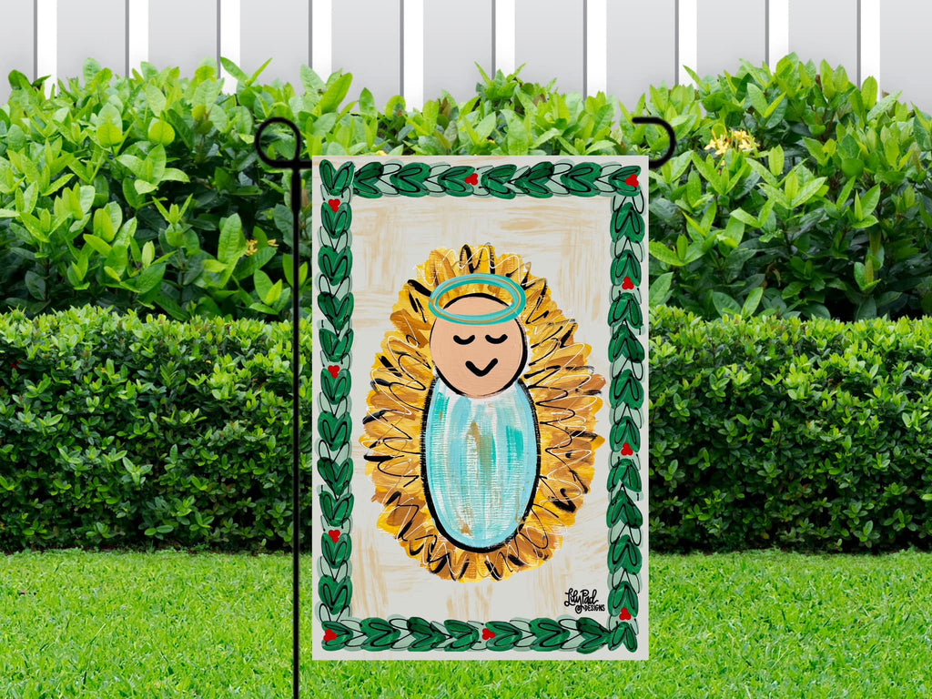 Baby Jesus - Garden Flag