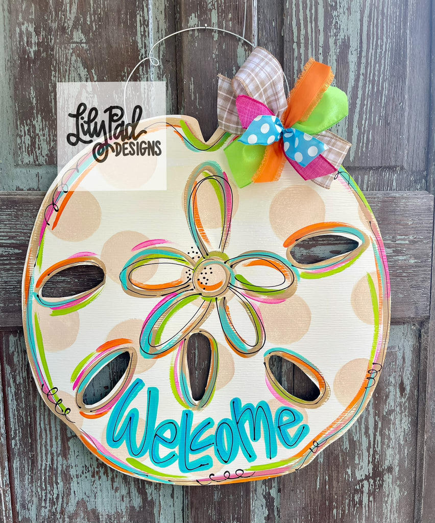 Fun sand dollar - Door Hanger