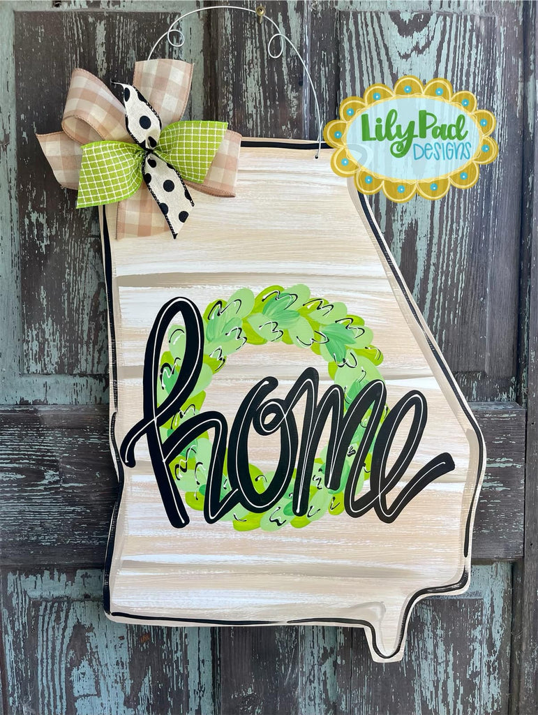 Georgia home - Door Hanger