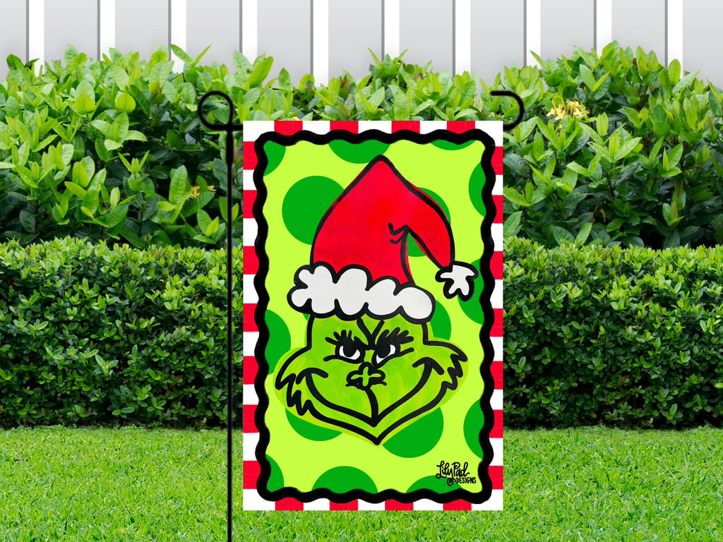 Grinch - Garden Flag