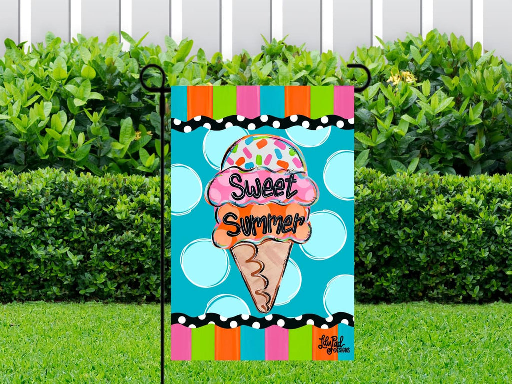 Ice cream cone - Garden Flag