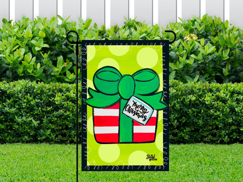 Present - Garden Flag