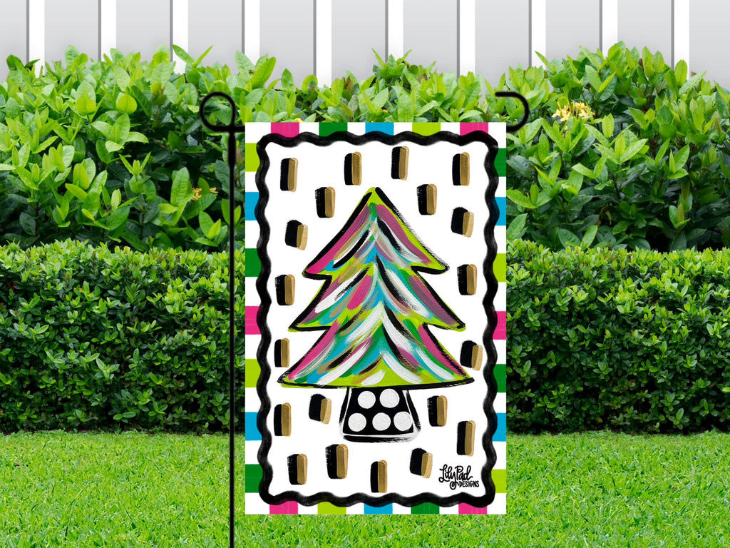 Whimsy tree - Garden Flag