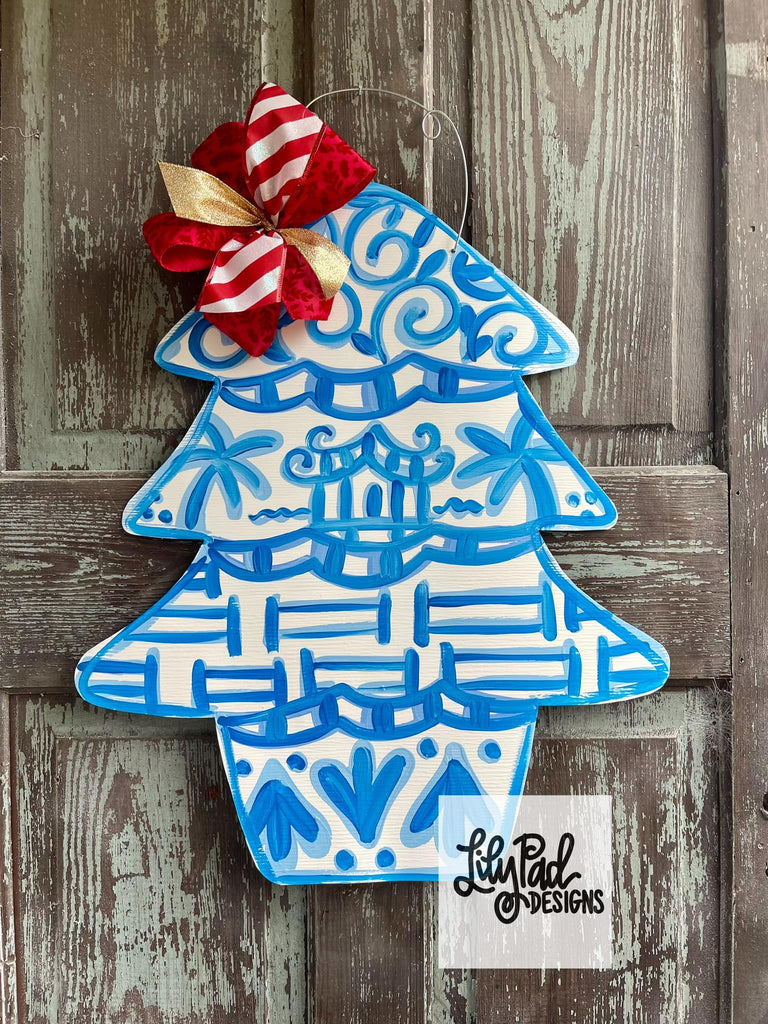 Chinoiserie tree 24” - Door Hanger