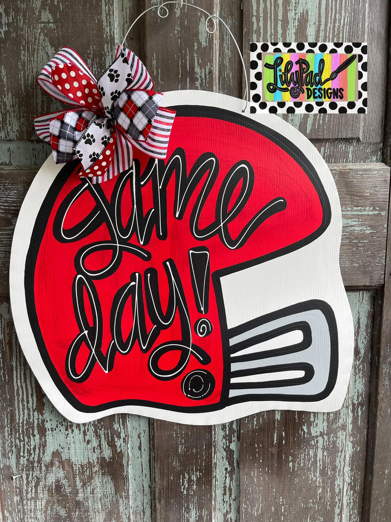 Game Day helmet - Door Hanger