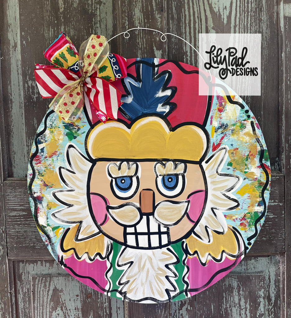 Fun nutcracker 23” - Door Hanger